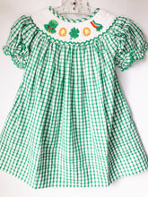 Load image into Gallery viewer, Lady Luck Smocked Bishop Dress
