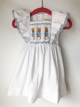 Load image into Gallery viewer, Smocked Easter Bunny Dress

